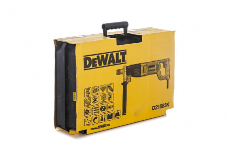 Купить Бурильная установка DEWALT D 21583K для сухого и мокрого сверления фото №2